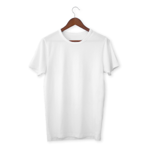 Ultra-Comfort Men’s Lightweight White Cotton T-Shirt